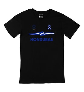 Honduras Tokyo 2020 Olimpiyatları Siyah Tişört