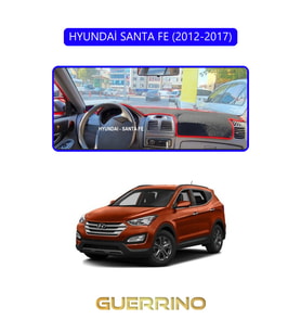 HYUNDAİ SANTA FE 2012-2017TORPİDO KORUMA HALISI MAVİ KENAR