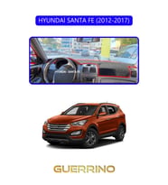 HYUNDAİ SANTA FE 2012-2017TORPİDO KORUMA HALISI MAVİ KENAR