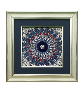 e38 EL İŞÇİLİĞİ ÇİNİ TABLO 34*34 CM - 6282
