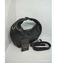 Kadın Oval Tarz Yumuşak Deri Luxury El Omuz Çanta15x26cm