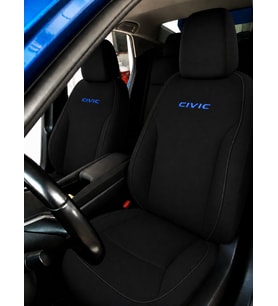 CİVİC MAVİ Yazılı Civic FC5 FB7 FD6 İes Vtec 2 ile Uyumlu Koltuk Minderi