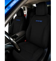 CİVİC MAVİ Yazılı Civic FC5 FB7 FD6 İes Vtec 2 ile Uyumlu Koltuk Minderi