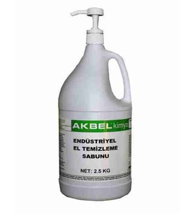 AKBEL ENDÜSTRİYEL EL TEMİZLEME SABUNU  2.5 KG (PARTİKÜLSÜZ) (Kırmızı)