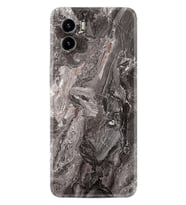 Vivo Y15S Y32 Y33S Y51 Y53S Kılıf Desemli Silikon Gri Mermer 1376