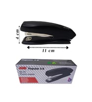 Zımba Makinesi Siyah S-5 Stapler No:10 1 Adet Küçük Zımba Makinası 10-15 Sayfa Ofis Büro Okul Öğrenci Küçük Boy