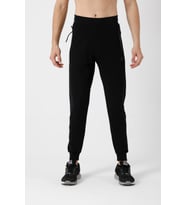 Maraton SlimFit Erkek Siyah Eşofman Altı
