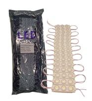 100 Adet 12 Volt 3 Watt 3 Lensli Beyaz 3030 SMD Led Modül IP65 1 Paket