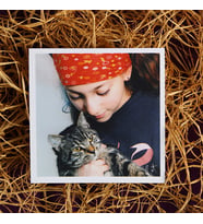 10 ADET Kişiye Özel Polaroid Fotoğraf Baskısı 9,3x9,3 cm FUJİFİLM solmaz baskı