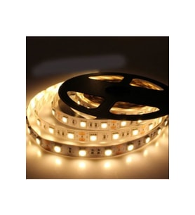 3 Çip Silikonsuz 60 Led Şerit Gün Işığı 5 Metre
