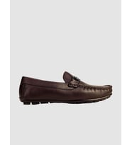 Hakiki Deri Kahverengi Tokalı Erkek Loafer
