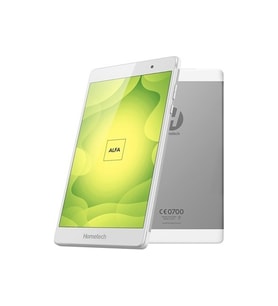 Hometech Alfa 8SM 4 Çekirdek 8 inç IPS Ekran Bluetooth WiFi Webcam Gümüş Android Tablet