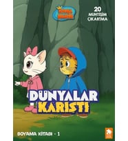 Dünyalar Karıştı Boyama Kitabı - 1