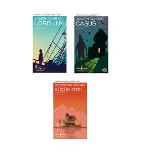 Casus + Lord Jim + Küçük Otel- 3 Kitap Set - Iş Bankası Özel Set Casus Kitabı