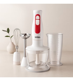 El Blender Seti (Doğrayıcı, Mixer, Blender) - 2 Kademe, 600ml Hazne, 700ml Ölçü Kabı