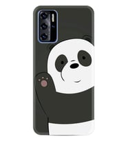 Reeder P13 Blue 2022 Kılıf Silikon Desen Özel Seri Hello Panda 1709