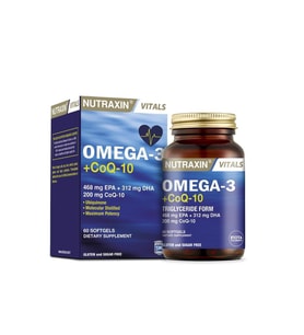 Nutraxin Omega3 CoQ-10 60 Softjel