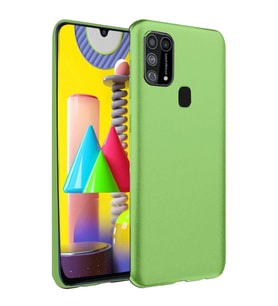 Galaxy M31 Kılıf Nano İçi Kadife - Yeşil