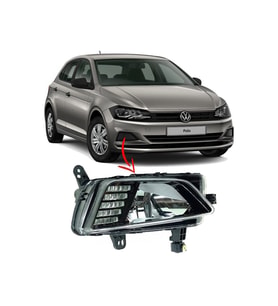 Volkswagen Polo 2018-2021 Sis Ve Gündüz Farı Sağ - 2G0941662