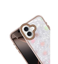 Newface Apple iPhone 16 Lumi Desenli Kapak - Çöl Titanyum