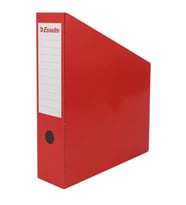 Esselte Karton Magazinlik Kutu Klasör 7.2 x 31.5 x 25 CM Kırmızı (6 Lı Paket)
