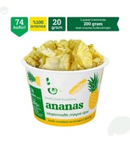 Ananas Atıştırmalık Meyve Cipsi 20gr