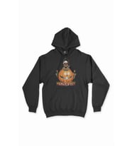 Halloween Kuru Kafa Siyah Sweatshirt Hoodie