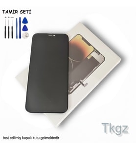 Tkgz iPhone 13 PRO MAX Lcd Ekran Dokunmatik SERVİCE Kaliteli LCD  + TAMİR SETİ