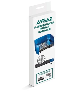 Aygaz Kartuşlu Ocak Rüzgar Koruması - Mavi