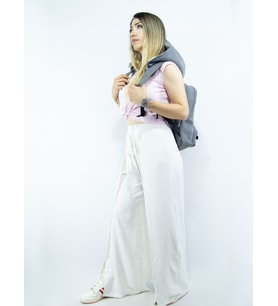 Morikukko Grey Basic Grey Çıkabilir Kapüşonlu Sırt Çantası