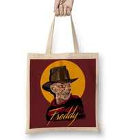Freddy Krueger Freddy Moon Bez Çanta Uzun Saplı