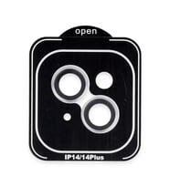 iPhone 14 PVD Metal Kamera Lens - Gümüş