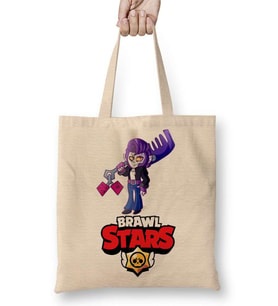 Brawl Stars Rockabilly Mortis Bez Çanta Uzun Saplı