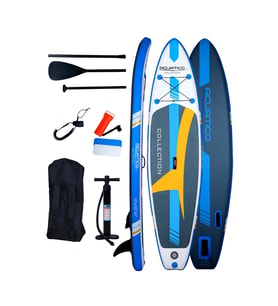 Acuatico Collection Şişme Sup Board/Isup Stand Up Paddle Board 305x76x15 Cm Turuncu&Beyaz&Mavi&Gri