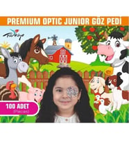 Medrosan Kız Çocuk Göz Bandı 20'li