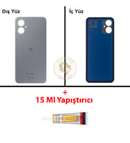 Omix Yapıştırıcı Omix X5 Gri Yapıştırıcı B-7000 Yapıştırıcı Arka Kapak Arka Cam Batarya Kapağı Lazer Kesim Kapak Pil Kapağı Back Cover