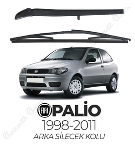 Fiat Palio 1998-2011 Komple Arka Silecek Kolu Ve Süpürgesi