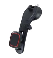 Space vantuzlu telefon tutacağı siyah-kırmızı/ SYTE184