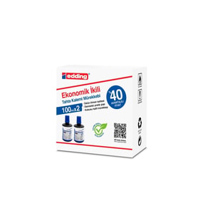 Tahta Kalemi Mürekkebi Mavi 100 ml 2 Li Lm1199k203