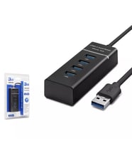 4 In 1 USB 3.0 Hub 30 Cm HDX7017
