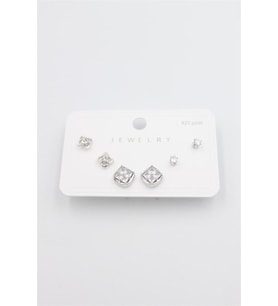Northcity Çoklu Set Küpe - Gümüş