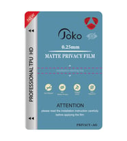 Mey İthalat® TPU 0.25MM HD Makine Mat Hayalet Ekran Koruyucu