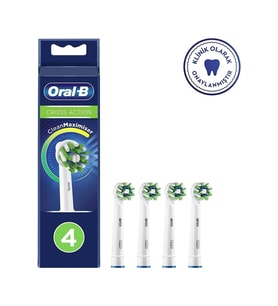 Oral-B Diş Fırçası Yedek Başlığı Clean Maximiser Cross Action 4 Lü