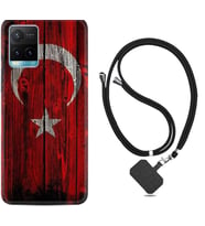Vivo Y11S Y21S Y20 Y20S Y70 Kılıf Boyun Askılı Silikon Şanlı Türk Bayrağı 2 1317