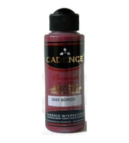 Cadence Premium Akrilik Boya 120 ml. 2000 Bordo 