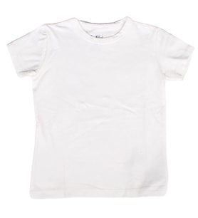 Unisex Sade Kısa Kol Badi