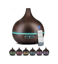 7 LED Işıklı Aromatik Hava Nemlendirici ve Oda Kokusu 550 ml
