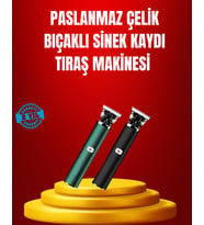 Ergonomik Tasarımlı Dayanıklı Metal Gövdeli Saç Kesme Makinesi