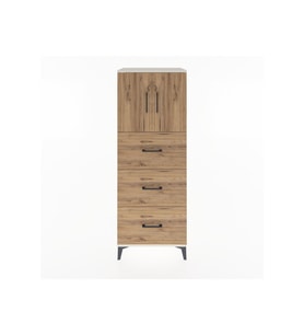 Hyperion Dolap 2 Raflı 3 Çekmeceli 2 Kapaklı 60x44x163 Aytaşı-Çam