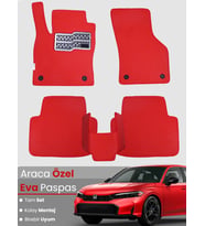 HONDA CİVİC SPORT PLUS (2019-2024) Uyumlu EVA Paspas Tam Set–Araca Özel,Kolay Montaj